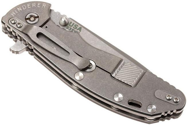 Image for Rick Hinderer XM-24 4" Spanto S35VN, dark earth G10 pocket knife