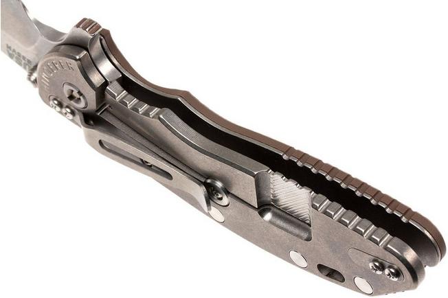 Image for Rick Hinderer XM-24 4" Spanto S35VN, dark earth G10 pocket knife