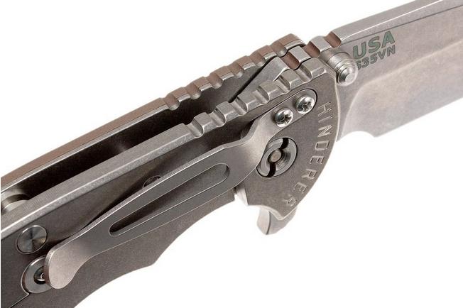 Image for Rick Hinderer XM-24 4" Spanto S35VN, dark earth G10 pocket knife