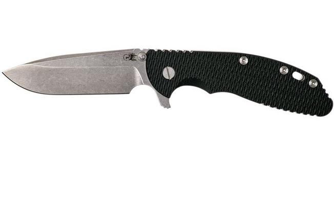 Image for Rick Hinderer XM-24 4" spearpoint S35VN, black G10 pocket knife