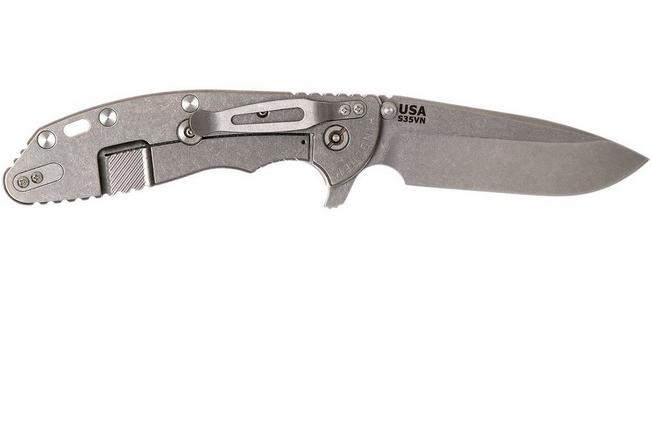 Image for Rick Hinderer XM-24 4" spearpoint S35VN, black G10 pocket knife