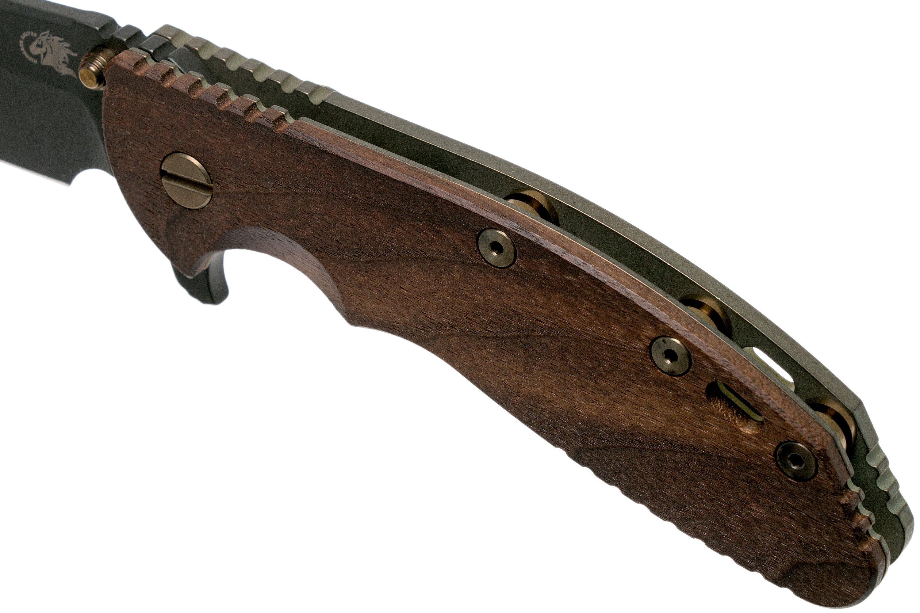 Rick Hinderer XM24 Vintage 4” Spearpoint Smooth Walnut zakmes
