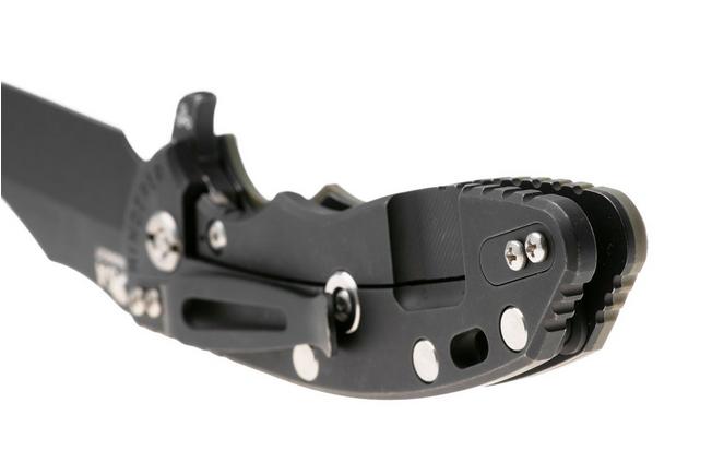 Afbeelding voor Rick Hinderer XM-18 3.5, Battle Black CPM MagnaCut Bowie, OD Green G10 zakmes