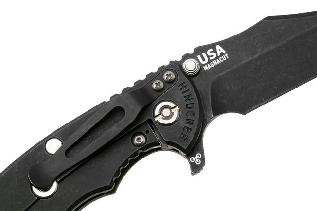 Afbeelding voor Rick Hinderer XM-18 3.5, Battle Black CPM MagnaCut Bowie, OD Green G10 zakmes