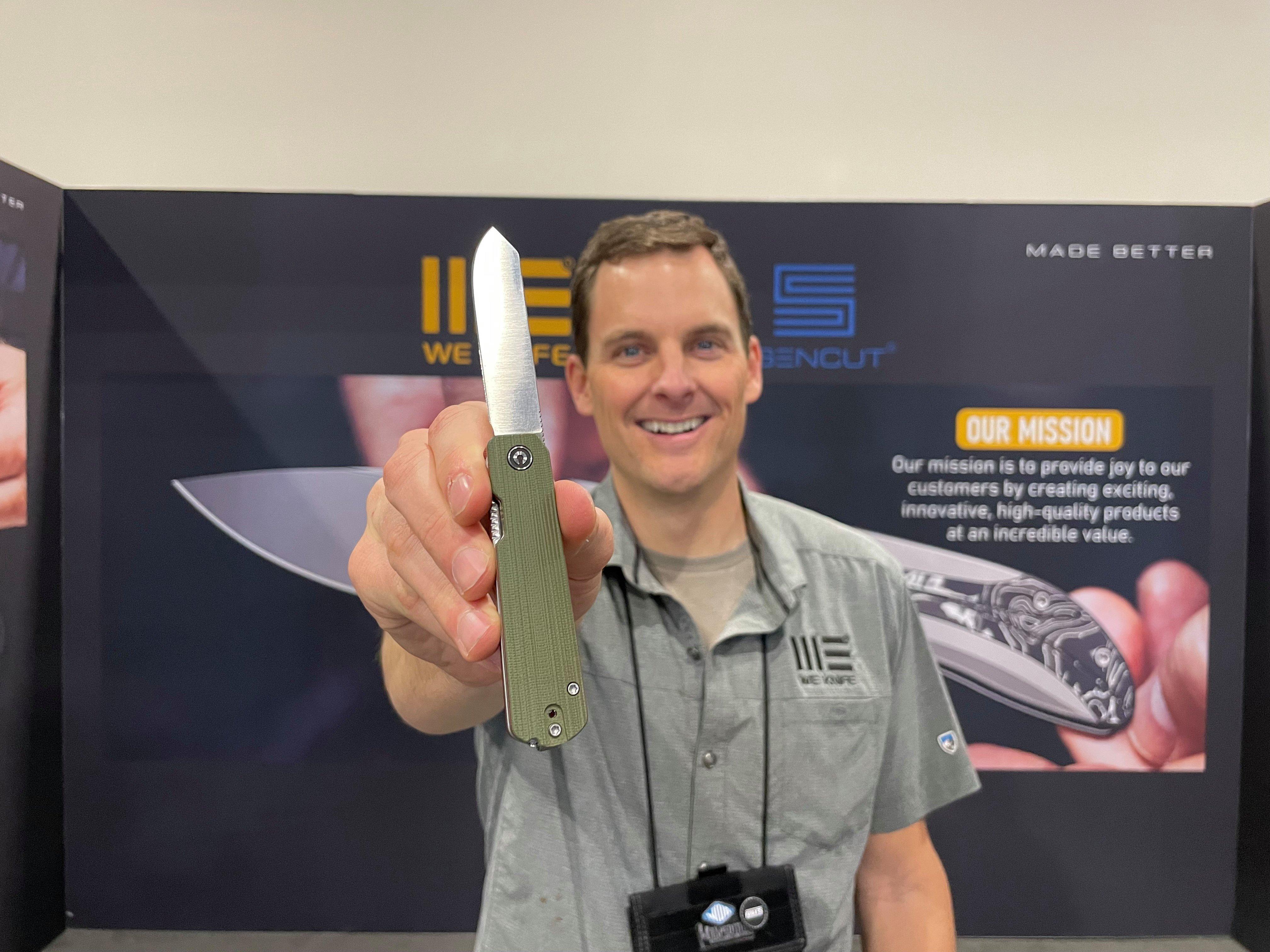 SHOT Show 2024: de nieuwe WE Knife Banter Wharncliffe en Civivi Sendy ontworpen door Ben Petersen