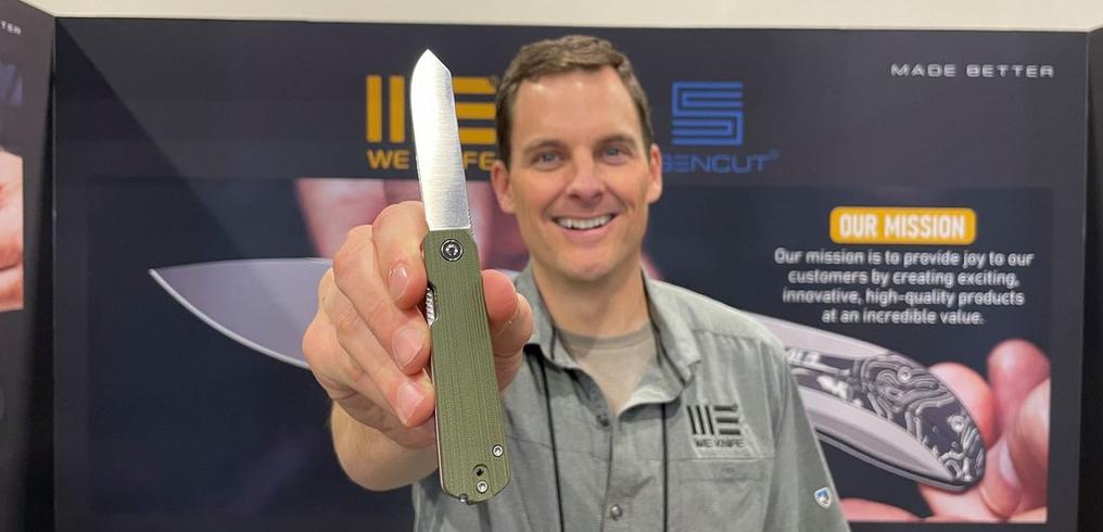 SHOT Show 2024: the new WE Knife Banter Wharncliffe and Civivi Sendy designed by Ben Petersen