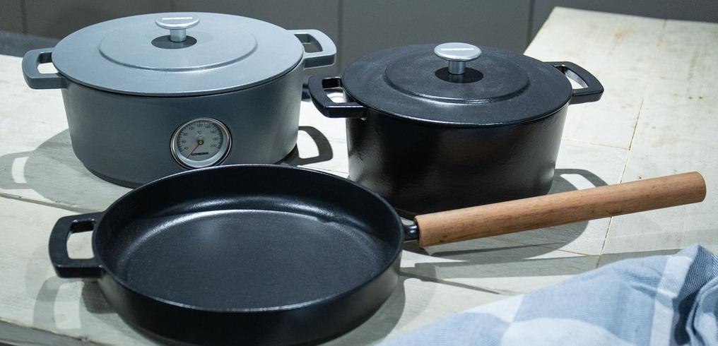 Why that many different pans?