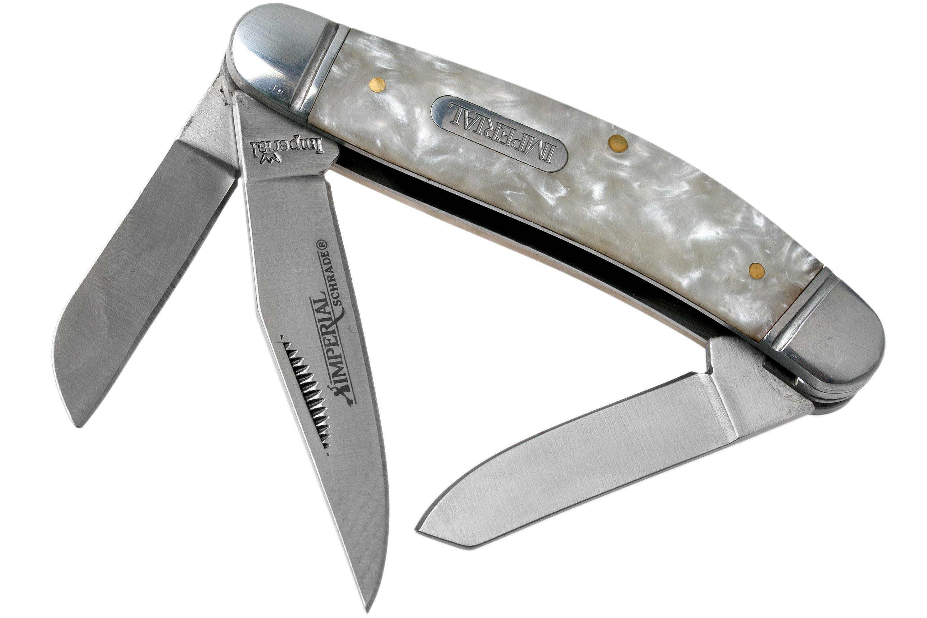 Imperial Sowbelly Cracked Ice IMP25 slipjoint pocket knife