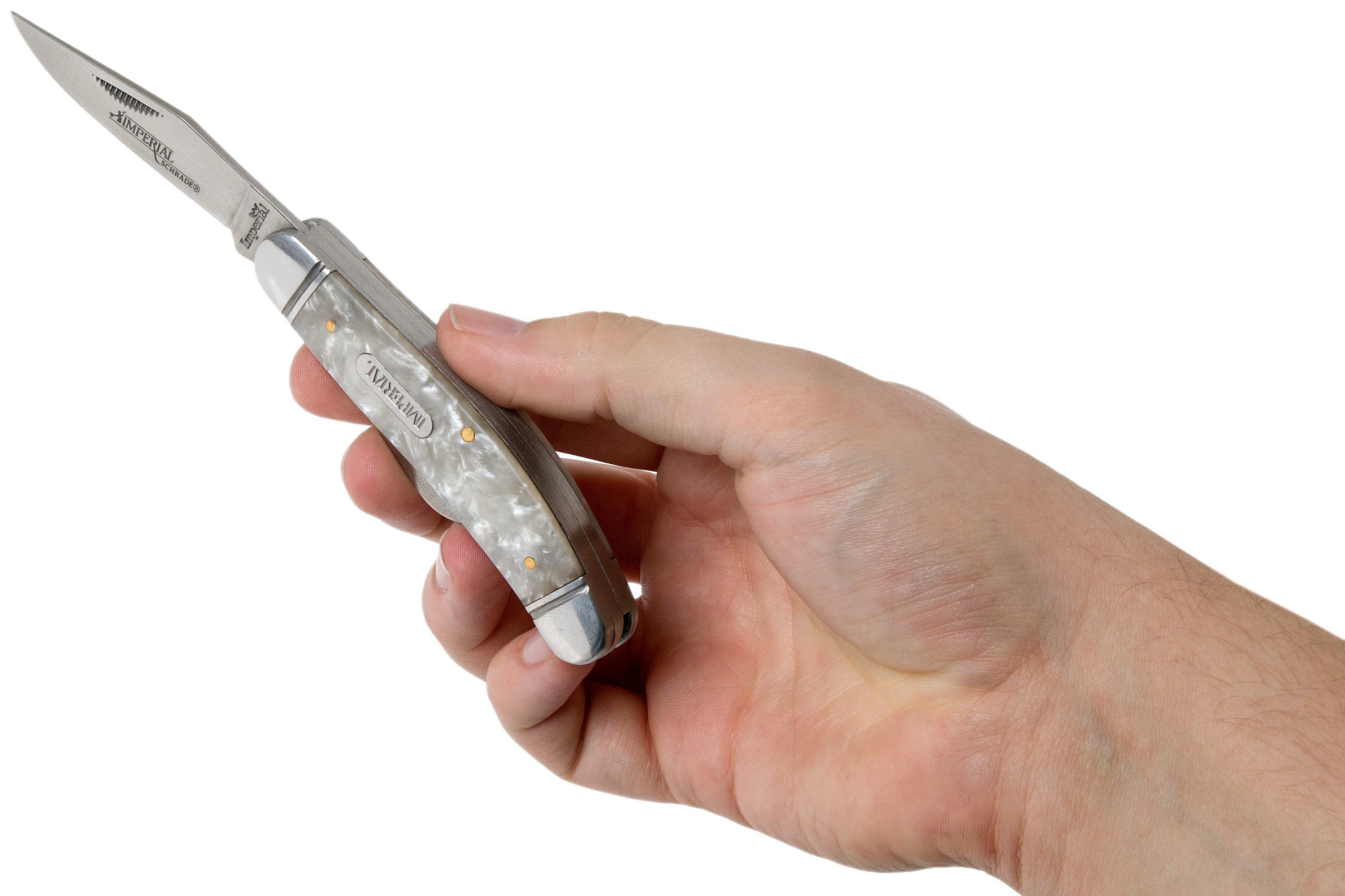 Imperial Sowbelly Cracked Ice IMP25 slipjoint pocket knife