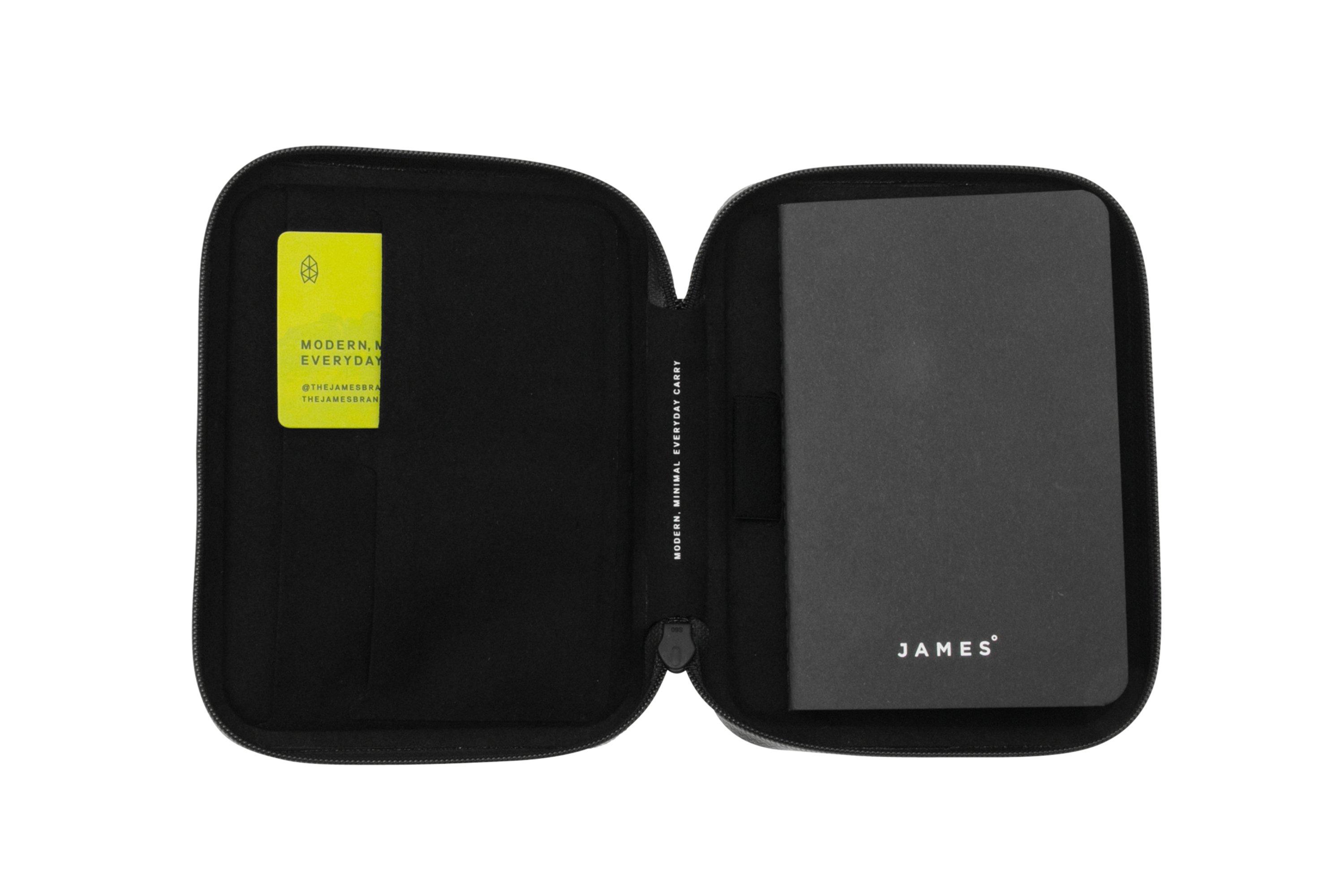 The James Brand The Gatecliff CO305910-10 Black, EDC pouch +