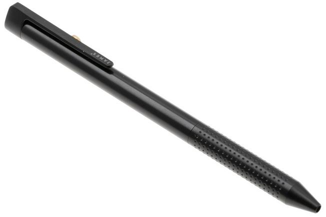 Afbeelding voor The James Brand The Kent CO322994-10 Black + Gold Stainless Steel, Bolt Action, pen
