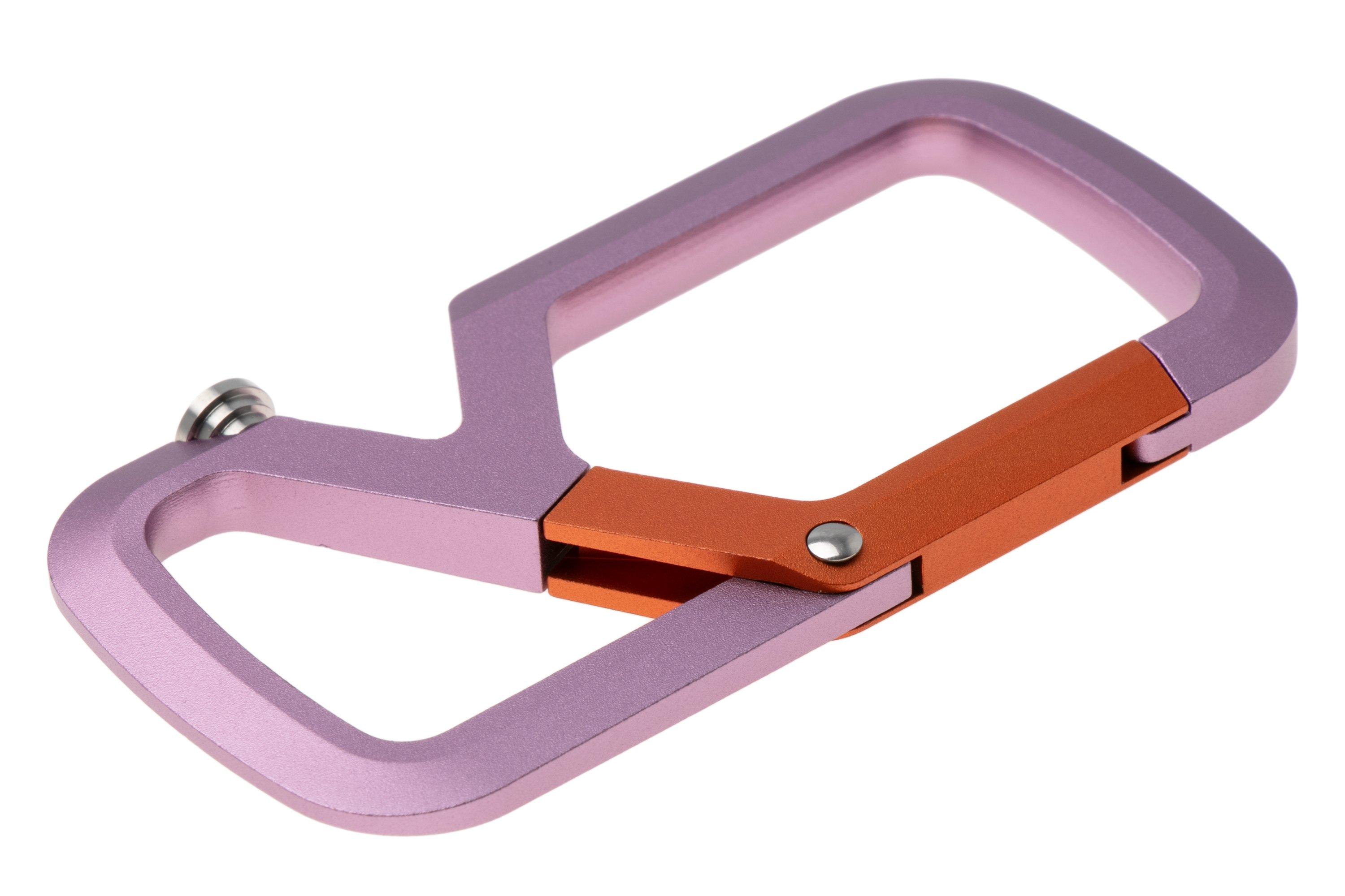 The James Brand The Mehlville Pink Haze, Sherbet ES201803-10 carabiner ...