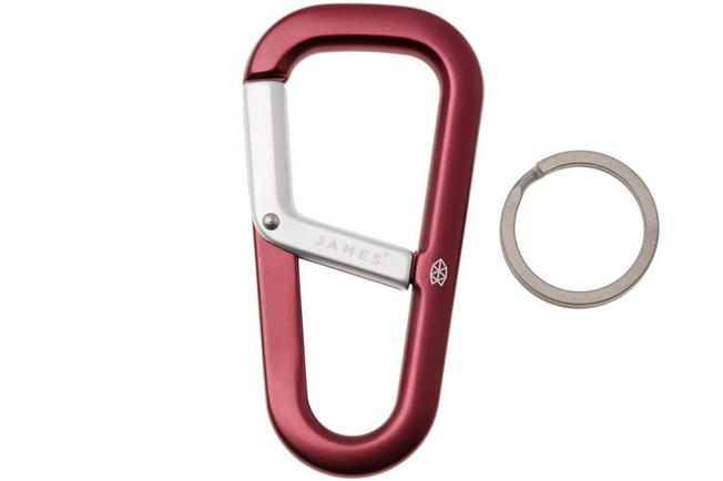 Bild für The James Brand The Hardin Wine Red, Silver ES204199-10 Karabiner