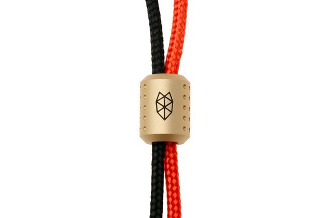 Afbeelding voor The James Brand The Alder ES215992-10 Gold, paracord lanyard met bead