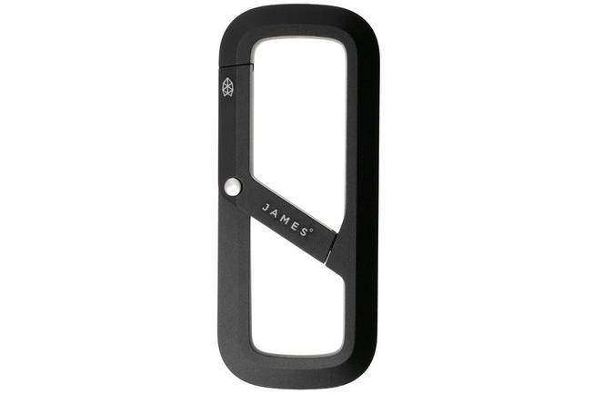 Afbeelding voor The James Brand The Madison ES216903-10 Black, karabijnhaak