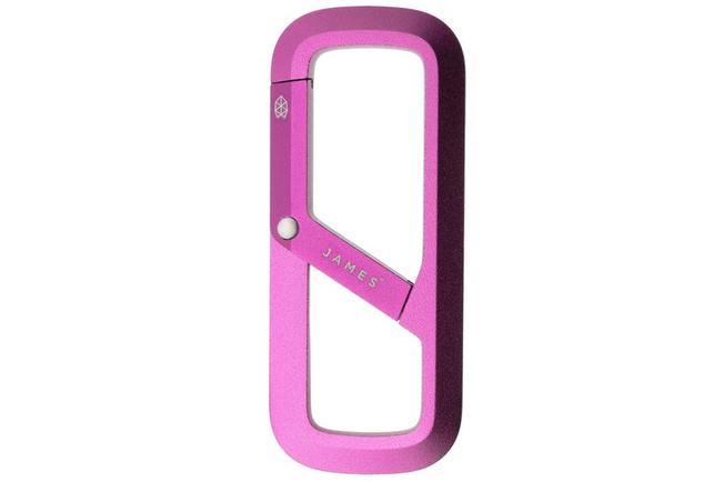 Afbeelding voor The James Brand The Madison ES216989-10 Pink, karabijnhaak