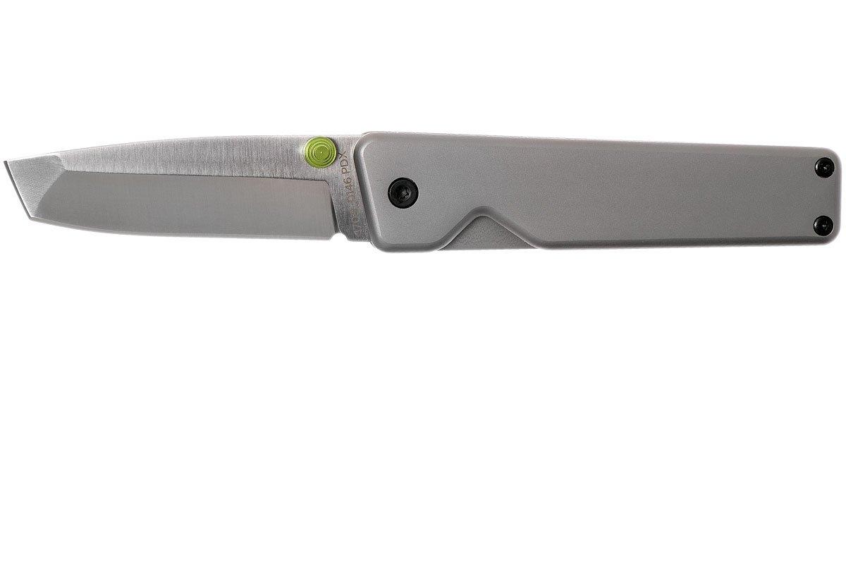 The James Brand Chapter Tanto, titanium + satin pocket knife