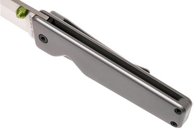 Image for The James Brand Chapter Tanto, titanium + satin pocket knife