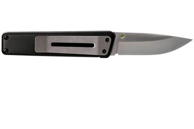 Image for The James Brand Chapter, black + satin pocket knife