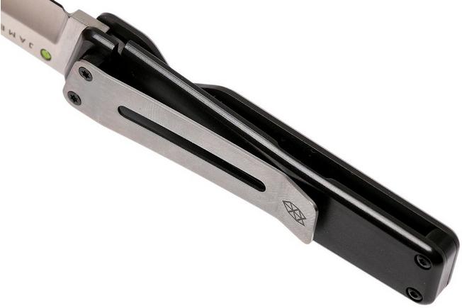 Image for The James Brand Chapter, black + satin pocket knife