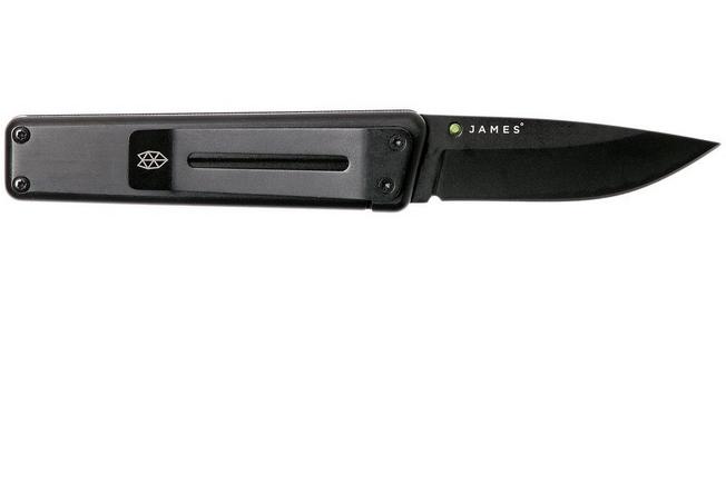 Image for The James Brand Chapter, black + black pocket knife