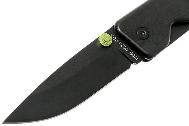 Image for The James Brand Chapter, black + black pocket knife