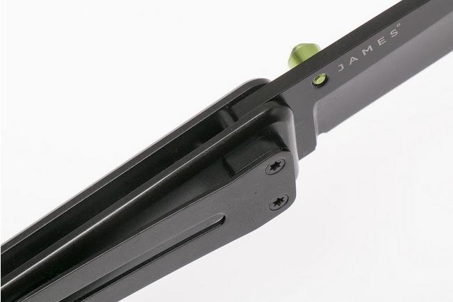Image for The James Brand Chapter, black + black pocket knife