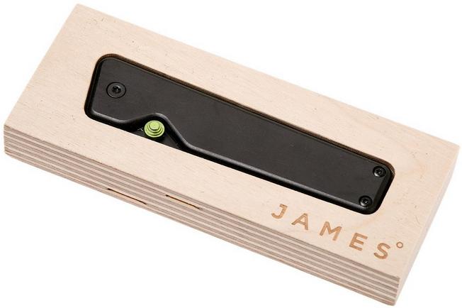 Image for The James Brand Chapter, black + black pocket knife