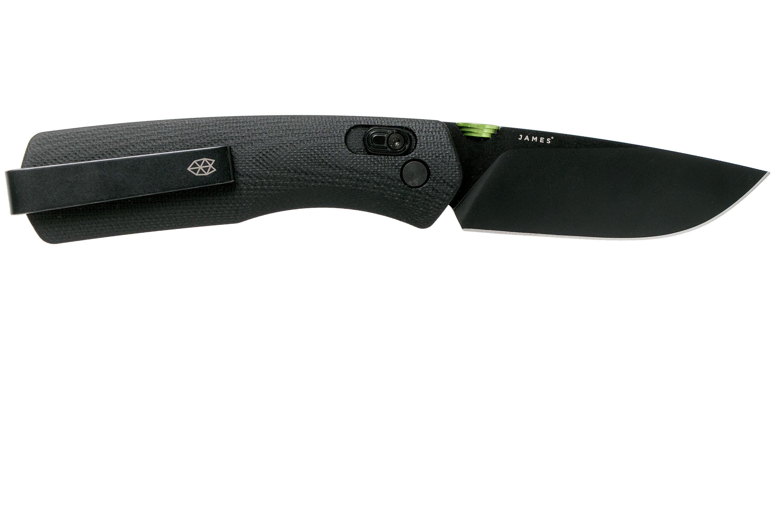 The James Brand The Carter Pocket Knife - Black/Black, Pocket Knives