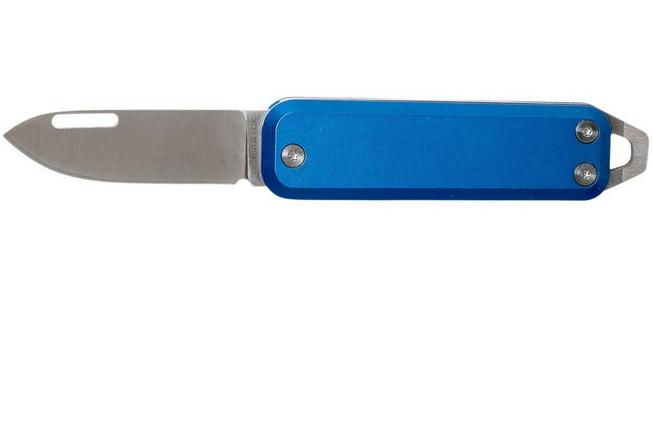 Image for The James Brand Elko, cerulean blue + satin pocket knife