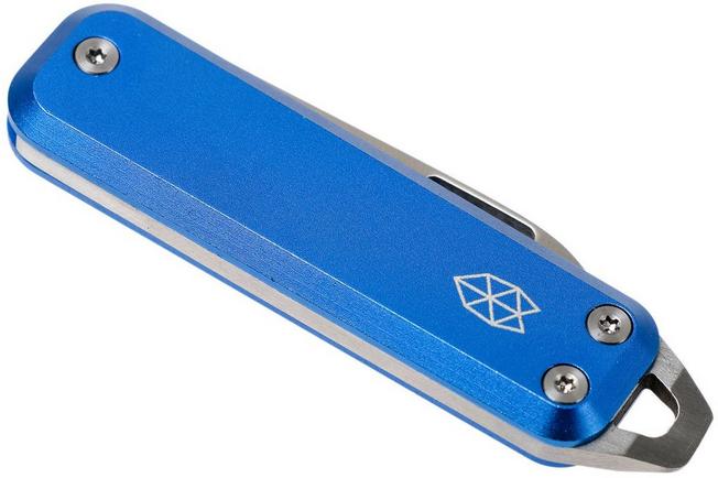 Image for The James Brand Elko, cerulean blue + satin pocket knife