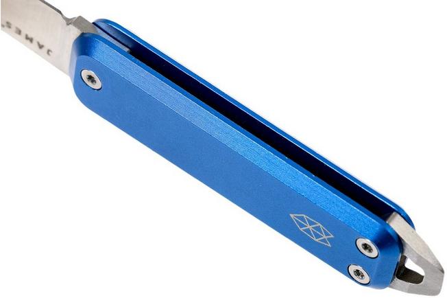 Image for The James Brand Elko, cerulean blue + satin pocket knife
