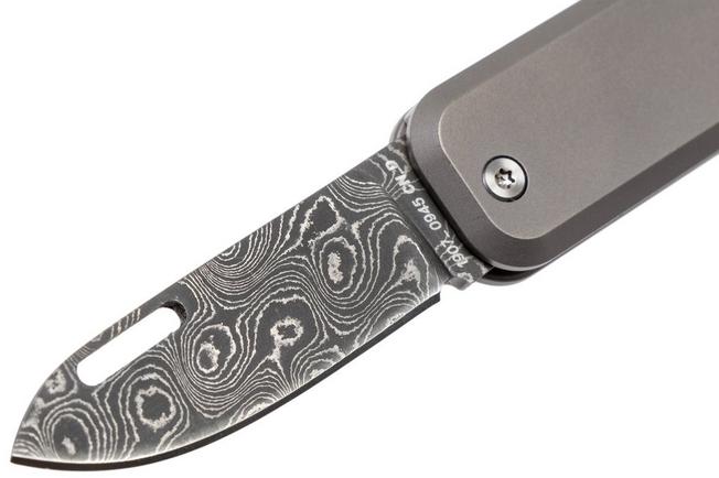 Bild für The James Brand Elko, titanium + Chad Nichols Damascus, Limited Edition Taschenmesser