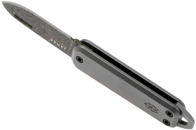 Bild für The James Brand Elko, titanium + Chad Nichols Damascus, Limited Edition Taschenmesser