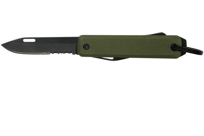 Imagen para The James Brand Ellis, od green G10 + navaja negra