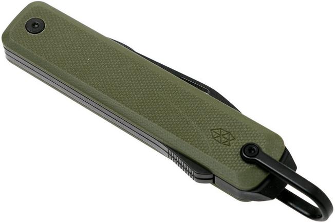 Imagen para The James Brand Ellis, od green G10 + navaja negra