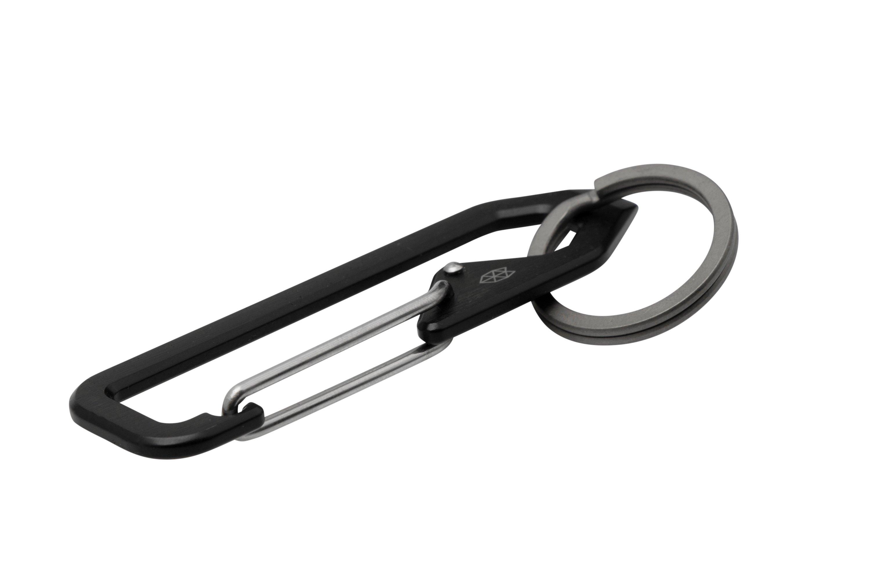 The James Brand Holcombe Titanium + Stainless Carabiner