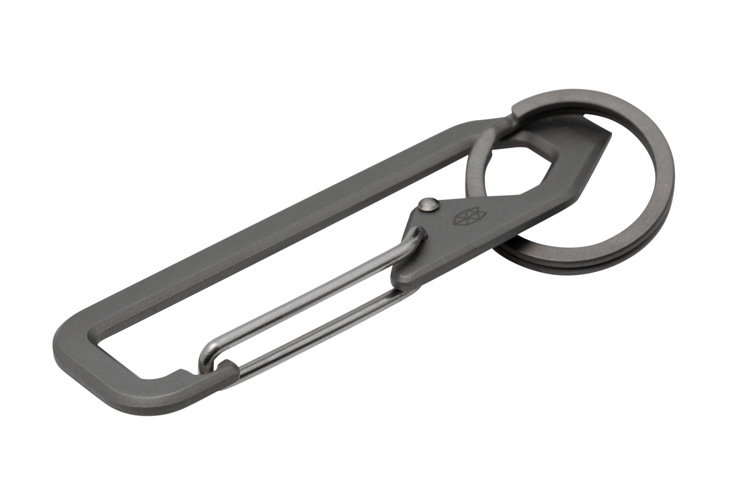 The James Brand Holcombe Black Stainless, carabiner