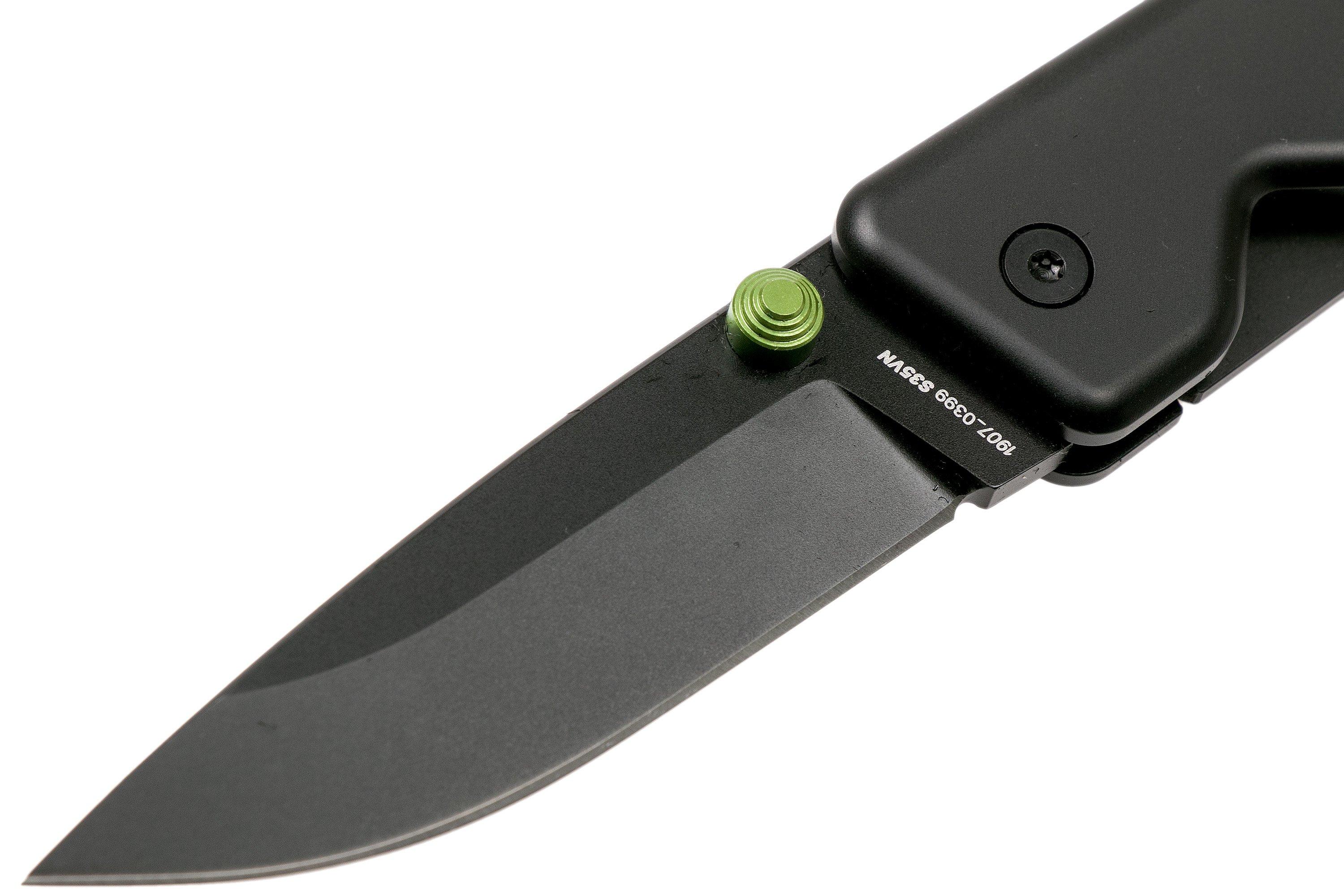 The James Brand Chapter KN10010600 black + black pocket knife