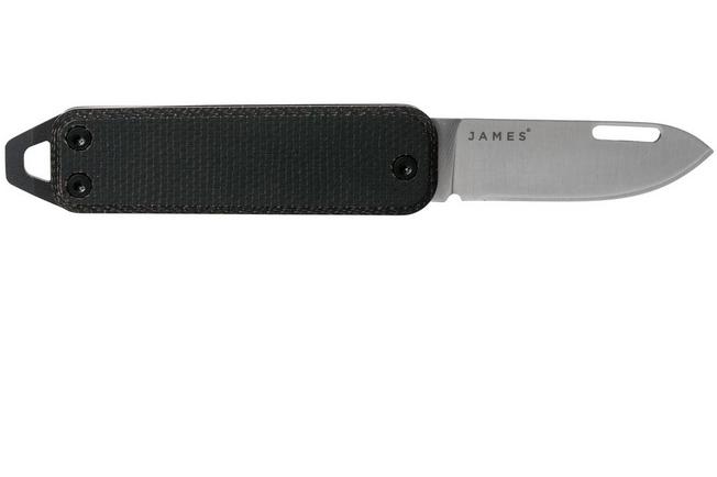 Imagen para The James Brand Elko KN103143-00 black micarta + satin navaja