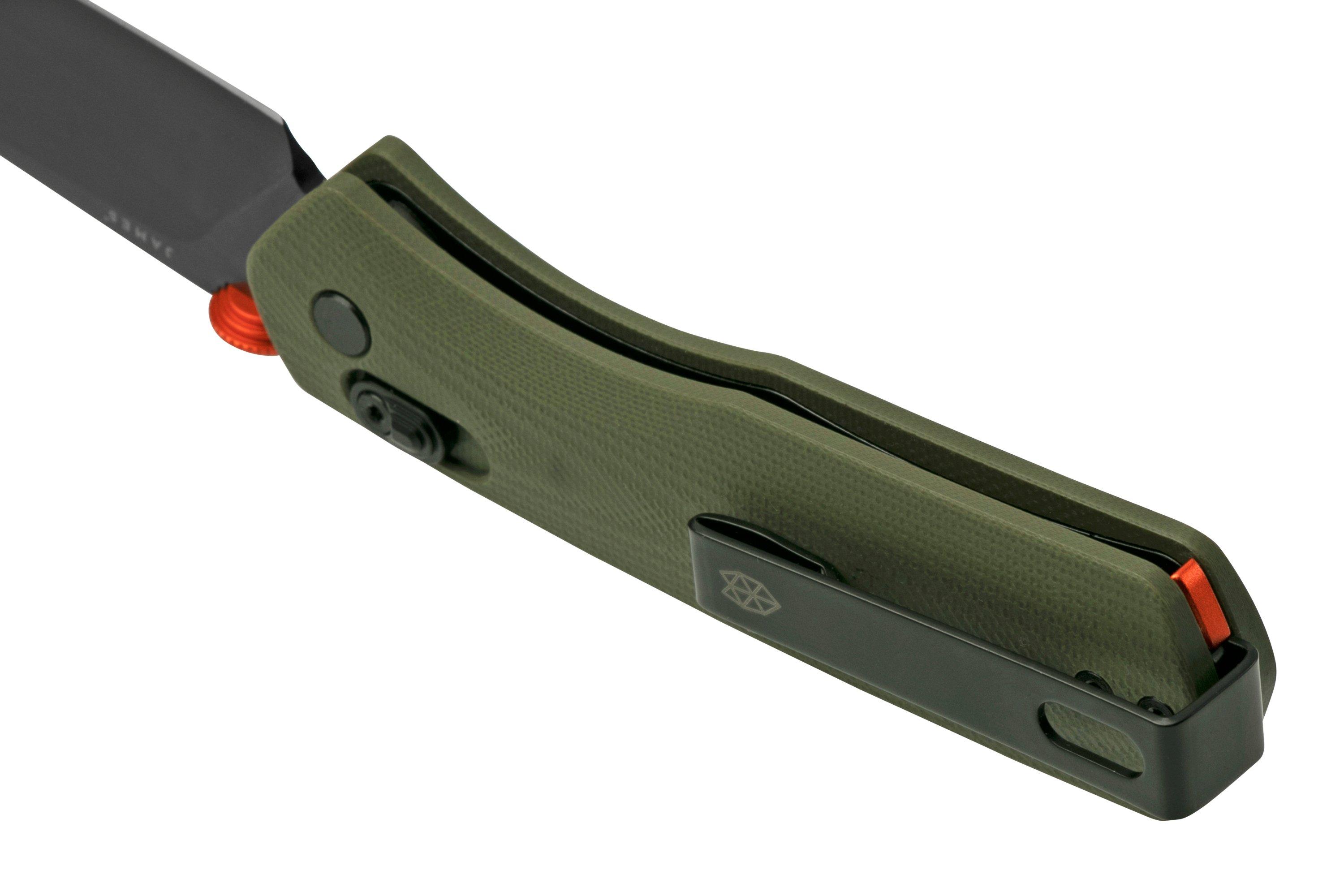 James Brand The Palmer Utility Knife - OD Green