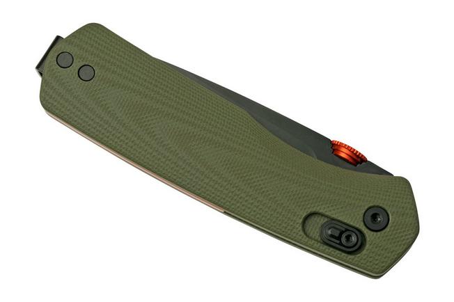 The James Brand The Palmer Utility OD Green Al - Blade HQ