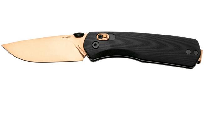 Afbeelding voor The James Brand The Carter KN108214-00 Black and Rose Gold, zakmes
