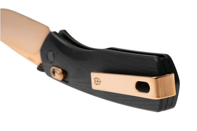 Afbeelding voor The James Brand The Carter KN108214-00 Black and Rose Gold, zakmes