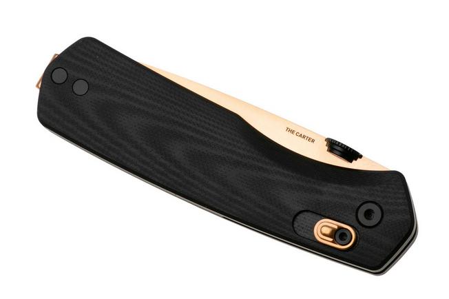 Afbeelding voor The James Brand The Carter KN108214-00 Black and Rose Gold, zakmes