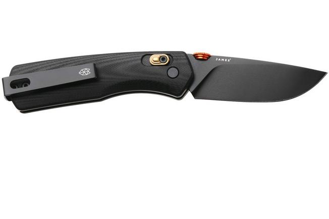 Afbeelding voor The James Brand The Carter KN108263-00 Black + Fire, zakmes