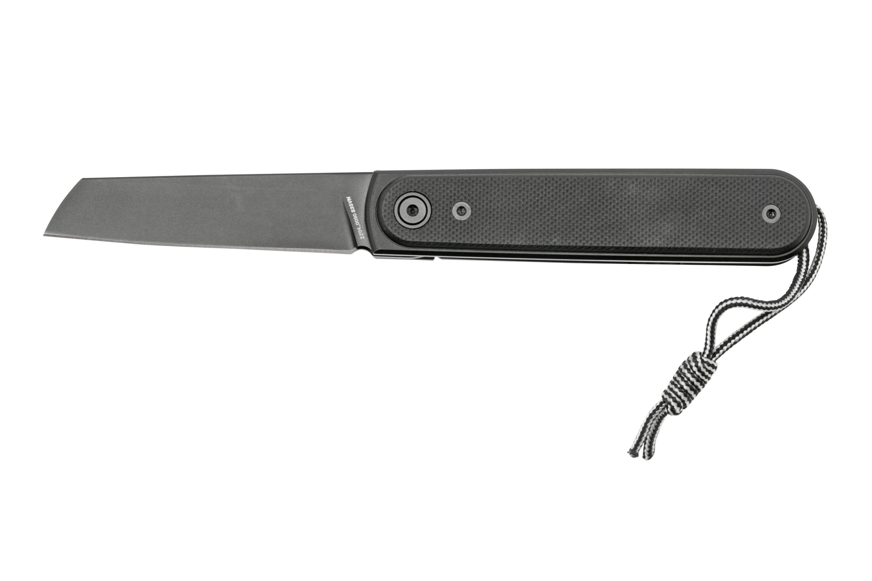 The James Brand The Duval Black, Black G10 N10911300 pocket knife