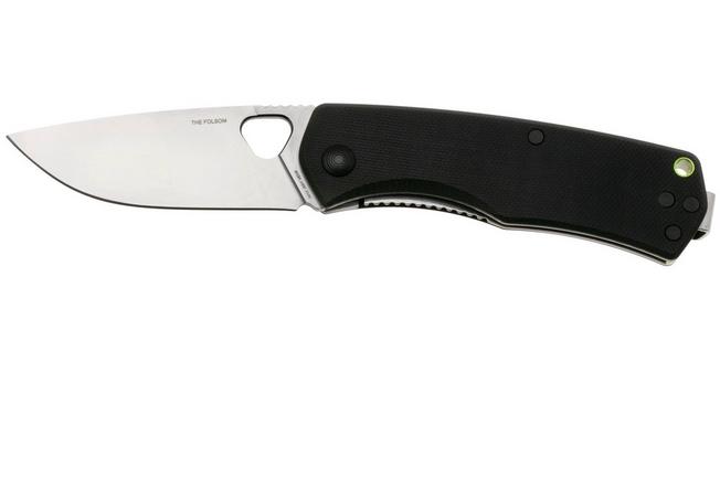 Afbeelding voor The James Brand The Folsom KN112114-00 Satin VG-10, Black G10, zakmes