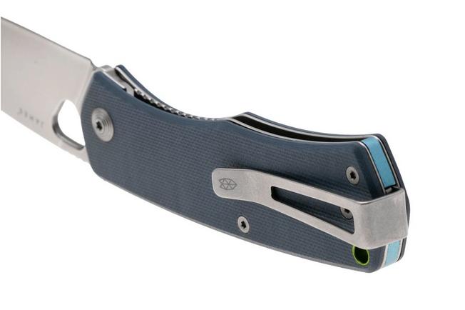 Afbeelding voor The James Brand The Folsom KN112254-00 Stonewashed VG-10, Tidal Blue G10, zakmes