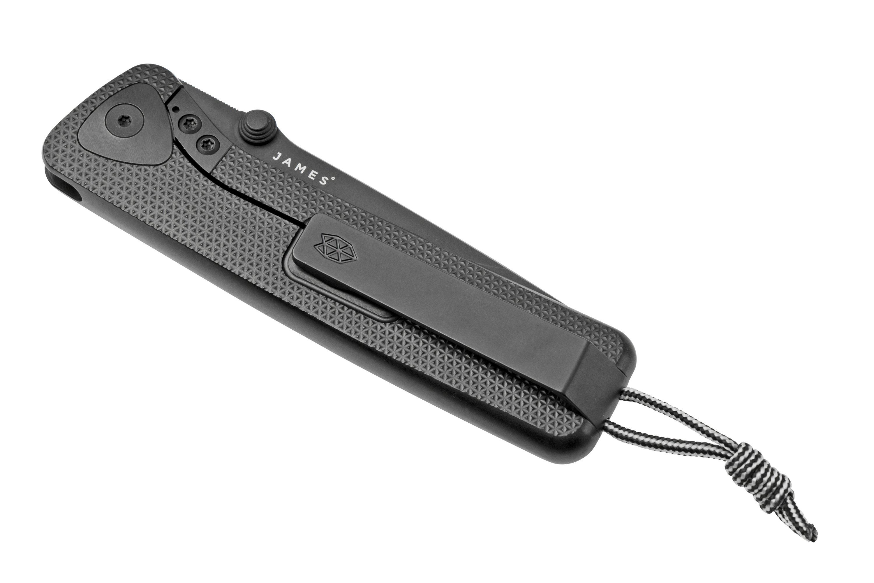 The James Brand The Barnes Black Titanium KN11410600 pocket knife Advantageously shopping at